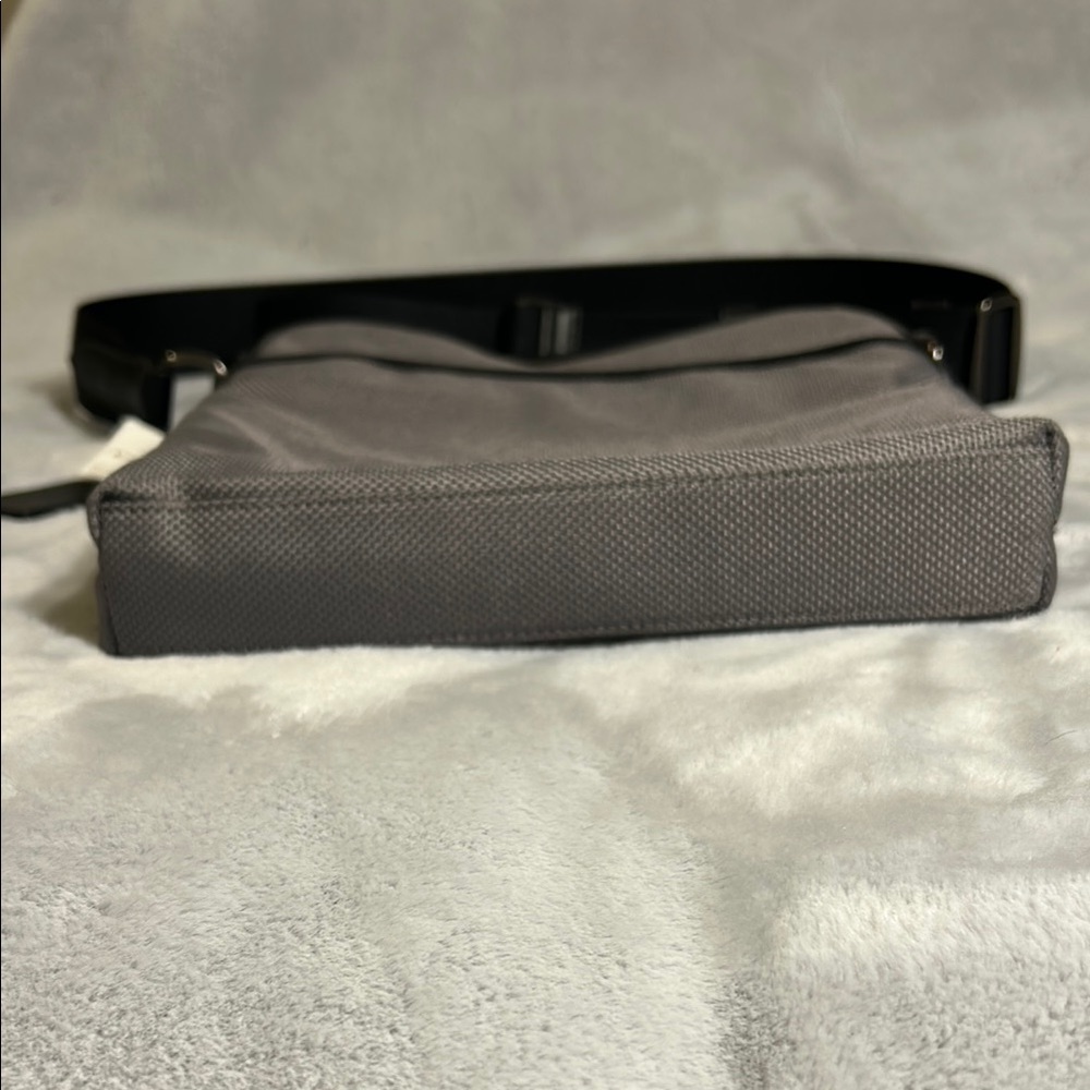 COACH F37609 Black and Gray Crossbody Messenger Bag NWT - Picture 3 of 16
